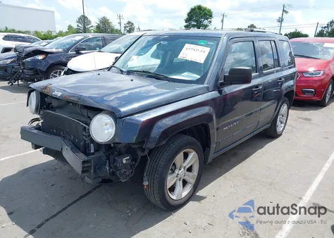 2014 Jeep Patriot Limited из США, поврежденный, VIN 1C4NJPCB1ED522578